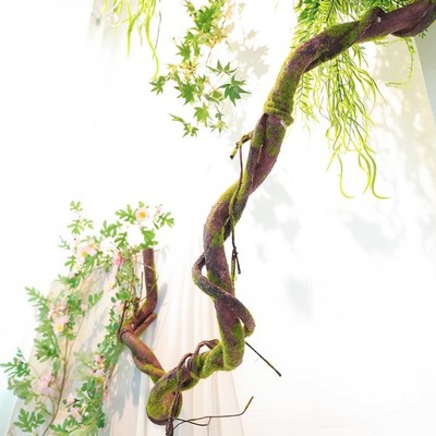 70.86'' Medium EVA Foam Soft Artificial Tree Branches Thick Trunk Twig Fake Vi...