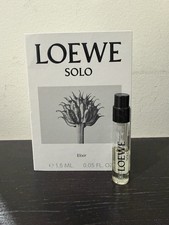 Solo Elixir Loewe 古龙水- 一款2025年新的男用香水