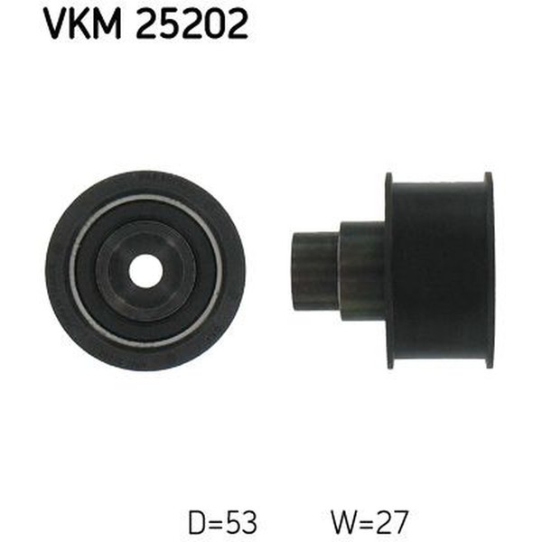 SKF VKM 25202 Umlenk-/FüHrungsrolle, Zahnriemen-image