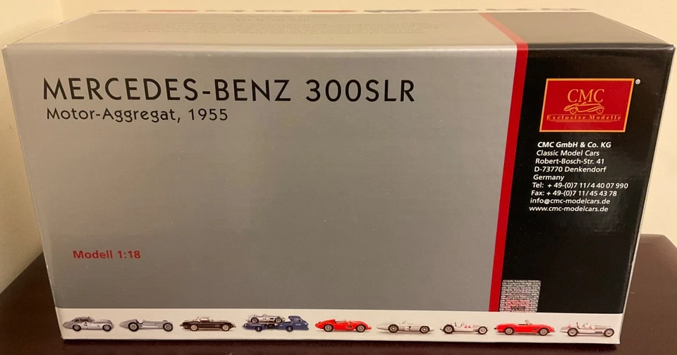 CMC 1:18 Mercedes-Benz 300 SLR Motor Engine M-120 - Image 2 of 4