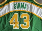 Jack Sikma Signed Jersey Jersey Seattle Supersonics JSA Inscribed "HOF 19"