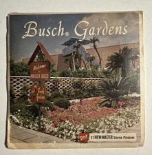 View-Master BUSCH GARDENS TAMPA FLORIDA A 988 - 3 Reel Set V12 