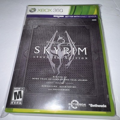 The Elder Scrolls V: Skyrim -- Legendary Edition (Microsoft Xbox 360, 2013) CIB