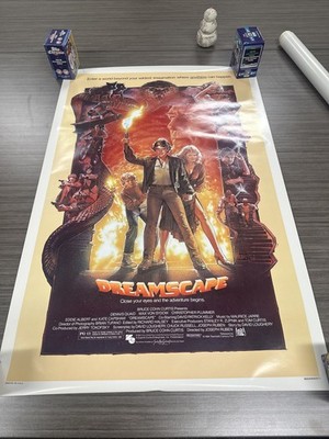 DREAMSCAPE MOVIE POSTER 1 Sheet ORIG ROLLED DENNIS QUAID 1984   Near Mint/Mint