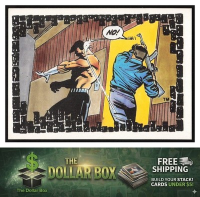 1988 Comic Images The Punisher: The Whole Tough Tale #47 Off Guard
