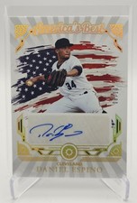 2025 Panini Boys of Summer DANIEL ESPINO America's Best Gold Auto #ABS-DES 8/10