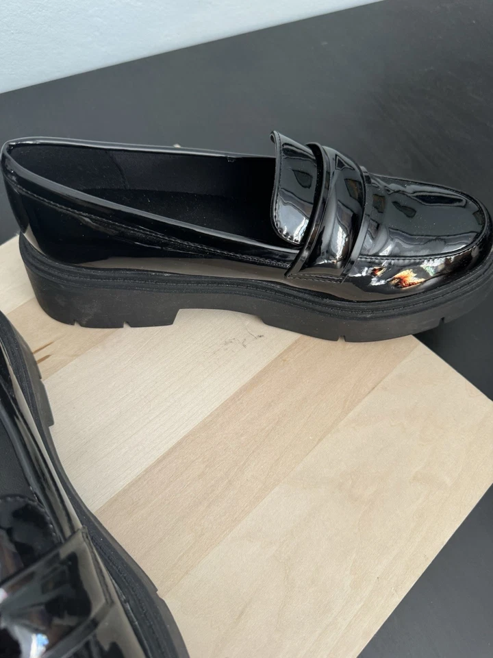 Aldo Patent Leather Women’s Loafers Size 8.5 - Image 4 of 4