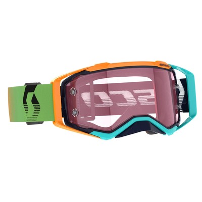 SCOTT Goggle Prospect Amplifier Blau Orange Rose Works Sport Brille MTB DH