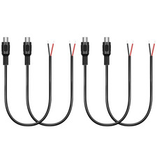 4 Pack RCA Female to Speaker Wire, RCA Female Plug Adapter Connector to Bare Wir