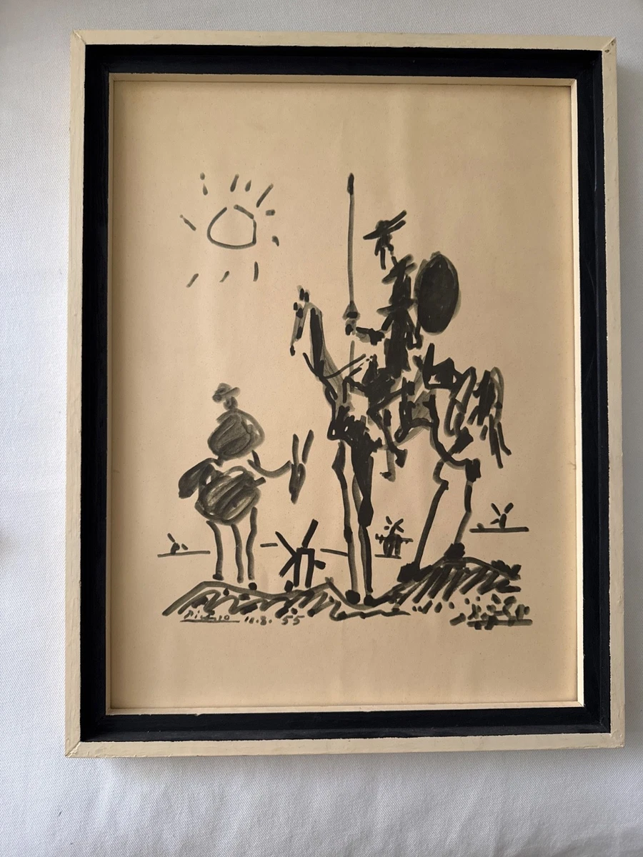 Pablo Picasso 堂吉诃德| eBay