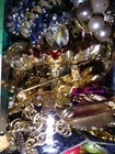 Jar Of Broken Jewelry Matching Earrings And Brooches And Much More — photo 10