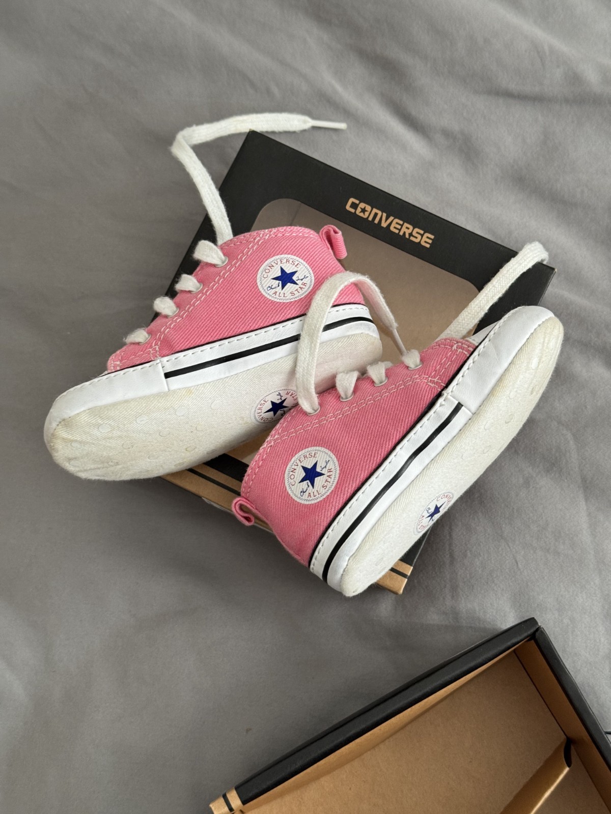 PONY Converse Chuck Taylor First Star rosa 88871 taglia 4 spedizione gratuita