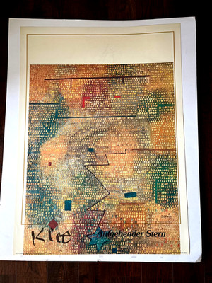 Paul Klee Aufgehender Stern 1931 Original Poster