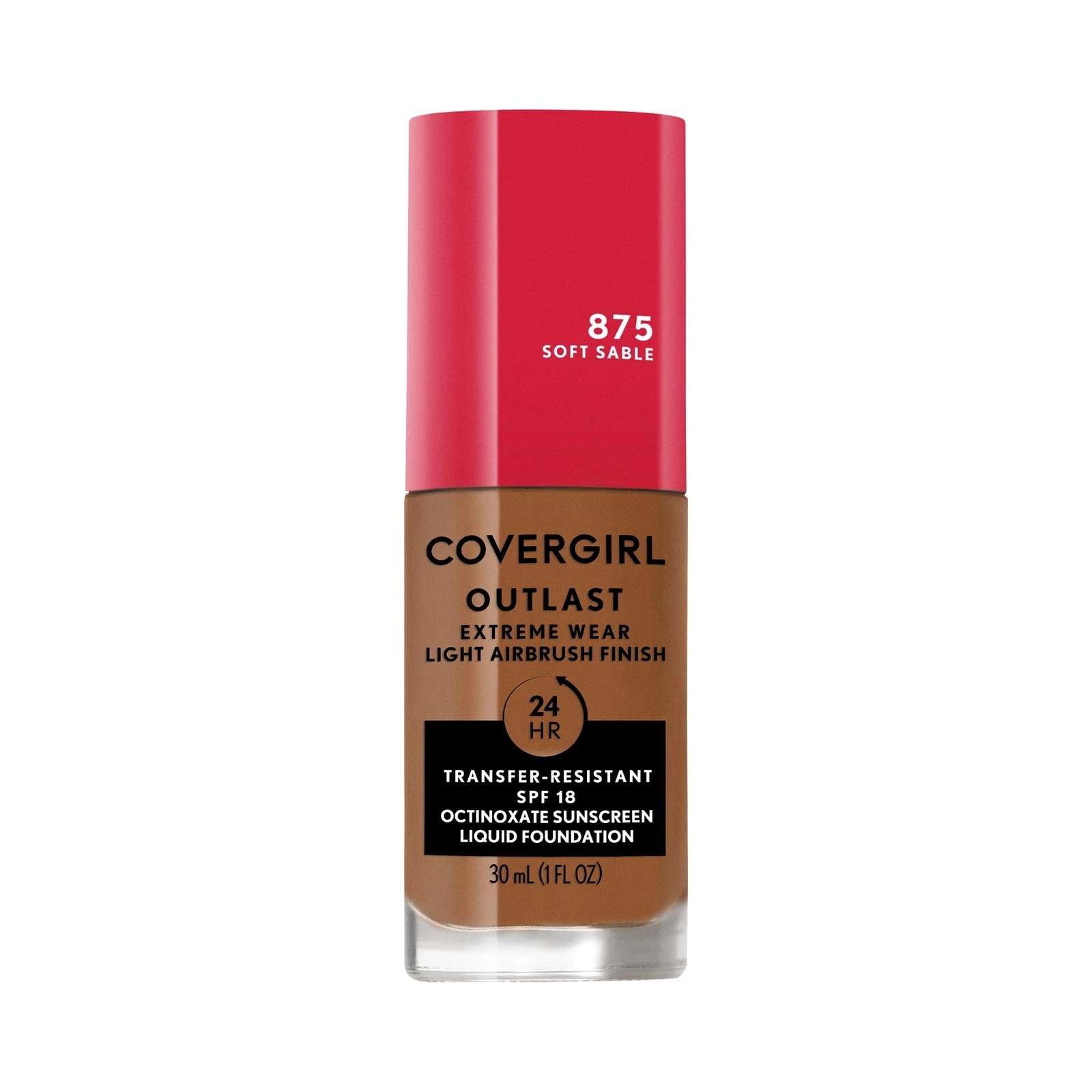 CoverGirl Outlast Extreme Wear Liquid Foundation #875 Soft Sable