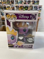 "BeschäDigte Box Disney Ursula Diamond Collection 3,75\" Pop Vinyl Figur Funko 231"