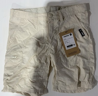 Reima Eloisin - Boys UPF 50+ Shorts, Beige, Size 8Y, 128cm