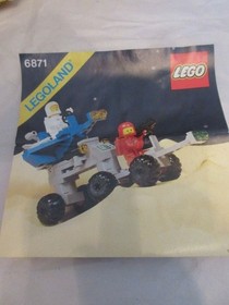 Lego Legoland Space System 6871 Star-Patrol Launcher Complete w Box & Manual