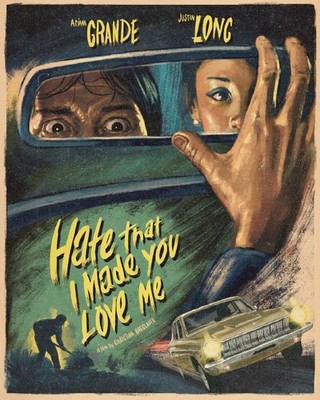 Poster for Ariana Grande s music video for  hate that i made you love me. 