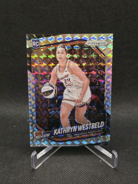 2025 Panini Prizm WNBA #29 Kathryn Westbeld RC Mosaic Prizm /3 Rookie