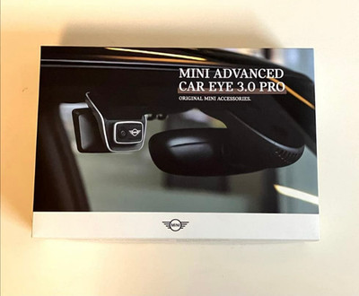 MINI Advanced Car Eye 3.0 Pro Dash Cam Drive Recorder OEM Front Rear Camera