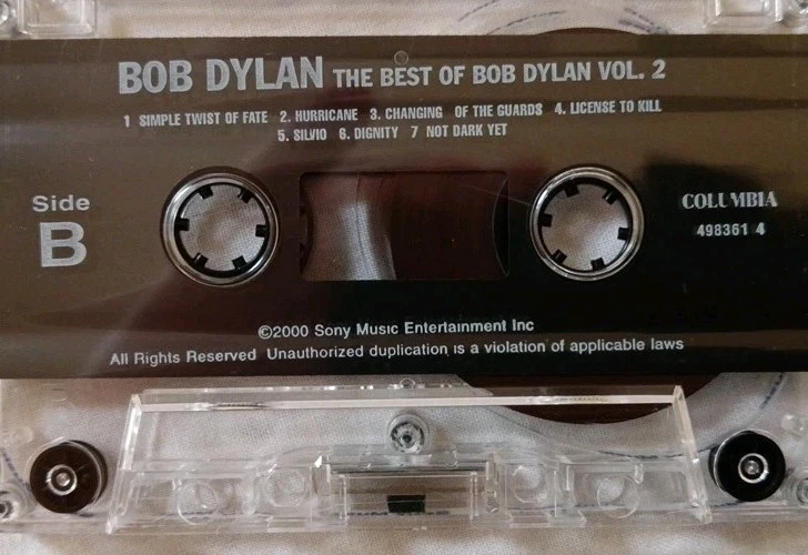 Bob Dylan-Best Of Bob Dylan Volume 2 Cassette Album.2000 Columbia 498361 4. - Image 4 of 4