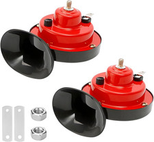 Bittwee 2pcs 300db Super Loud Train Horns 12v Waterproof Double Auto Snail Air Bittwee 2pcs 300db Super Loud Train Horns 12v Waterproof Double Auto Snail Air