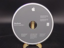 MacBook OS X version 10.4.9 Install Disc 1 version 1.0 DVD 2007 2Z691-5993-A