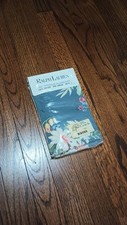 VTG Ralph Lauren Blue Floral Standard Pillowcases Irregular  OPEN BOX NEW  