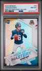 2025 Panini Mosaic – Jaxson Dart Men of Mastery Silver #20 RC – PSA 8