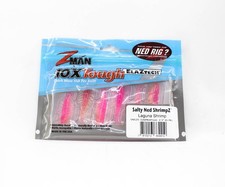 Zman Soft Bait Salty Ned ShrimpZ 2.5 Inch 6/Pack Laguna Shrimp (4410)