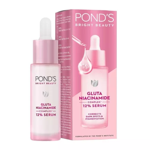 Pond's Bright Beauty Gluta-Niacinamide Complex 12% Serum For Dark Spots 28 Ml