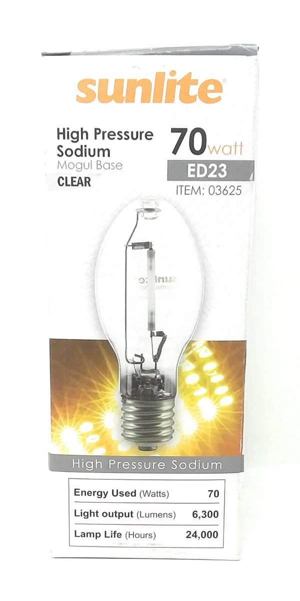 70w shop hps lumens