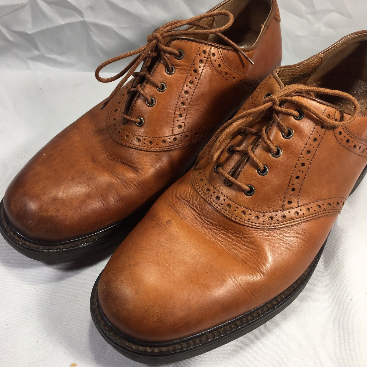 Johnston Murphy Passport Saddle Oxford Lace Up Dress Shoes  display picture 3