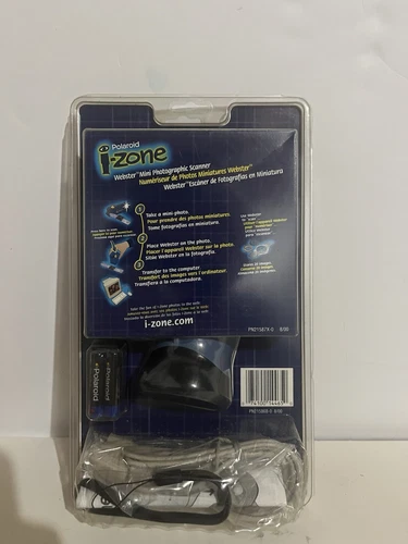 POLAROID I-ZONE WEBSTER MINI PHOTOGRAPHIC SCANNER New Sealed - Picture 2 of 3