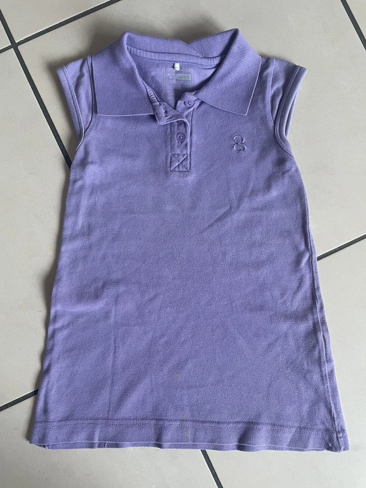 1M) Name It Mädchen Polo Kleid  Gr.104  Lila - Bild 1 von 1