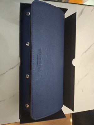 Rothwell Watch Roll Luxury Travel Case Fits All Wrist Up to