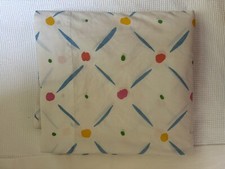 Marimekko by Dan River Queen Flat Sheet Made in USA Snow Flower Vintage 1979