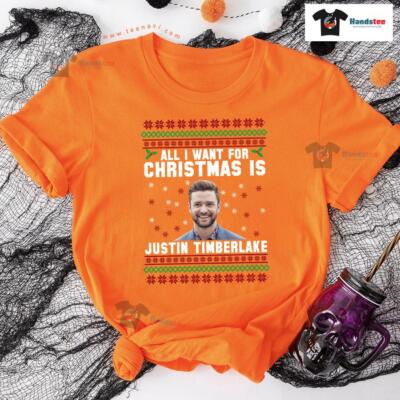 All I Want For Christmas Is Justin Timberlake T-Shirt C231