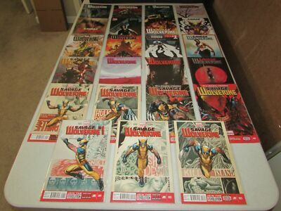 Savage Wolverine 1-23 コンプリートセット アメコミリーフ Savage