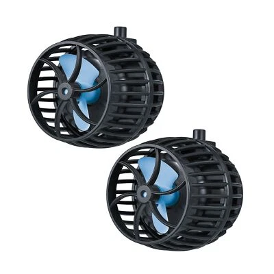 2Pcs Jebao SDW-16 Wave Maker Flow Pump with Controller Reef Aquarium 4226GPH