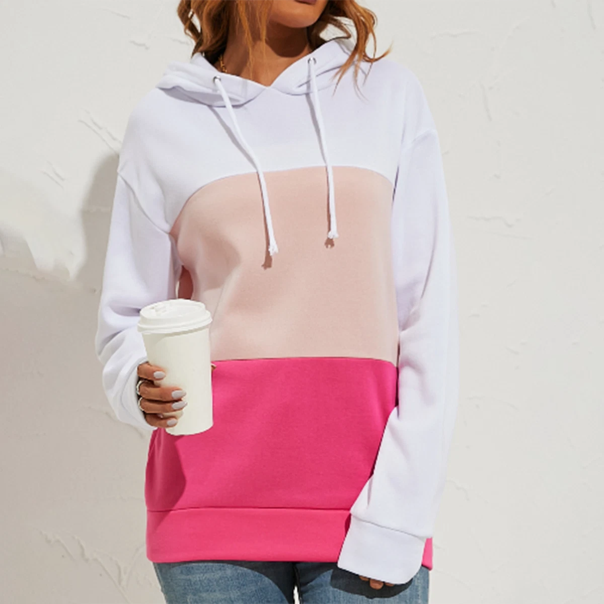 Three color hoodie sales