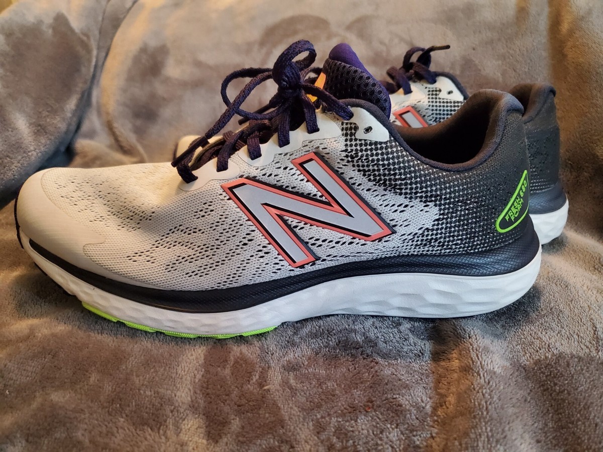 Size 10 New Balance Fresh Foam 680v7 Arctic Fox Outerspace W for