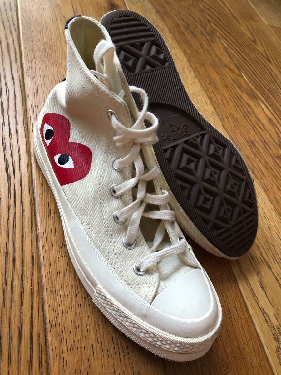 High Top Converse Comme Des GarÃ§ons Spartoo Convers Haute
