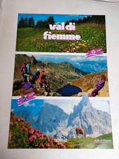Manifesto Dolomiti Val di Fiemme Trentino 1990 OTTIMO!