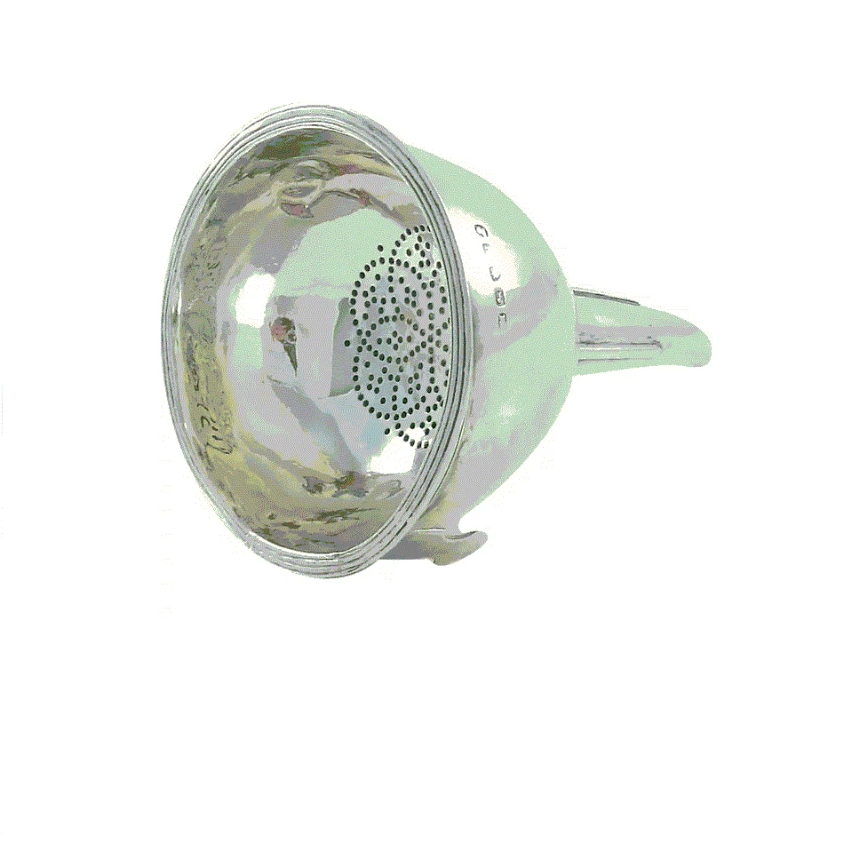 GEORGIAN STERLING SILVER WINE FUNNEL, LONDON 1803 - Image 2 of 4