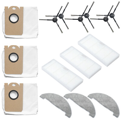 Side Brush Filter Mop Cloth Dust Rag for VIOMI Vacuum Cleaner S9 Sweeping Robot