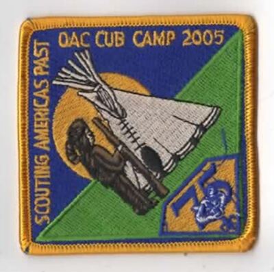 2005 OAC Cub Camp Scouting Amerca's Past YLW Bdr. [YA1831] | eBay