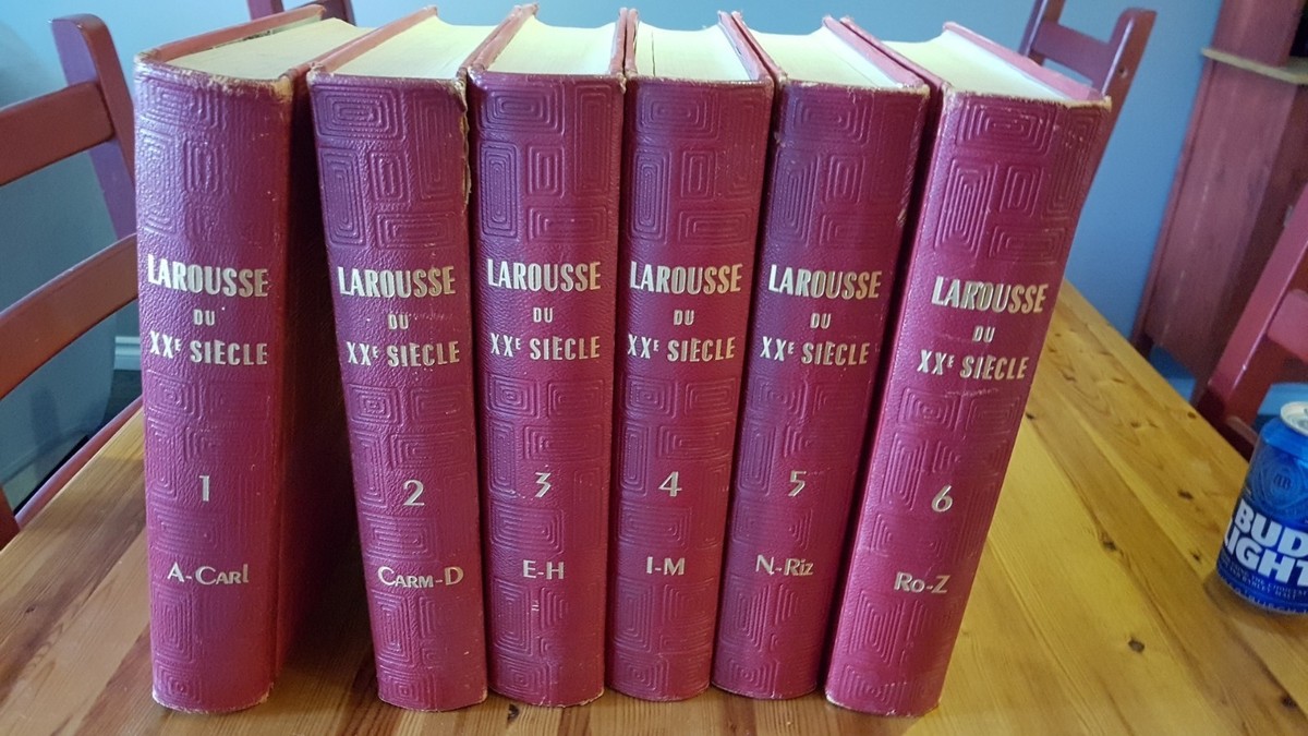 LAROUSSE ENCYCLOPEDIQUE DU XXe SIECLE DE 1928 / 6 VOLUMES | eBay