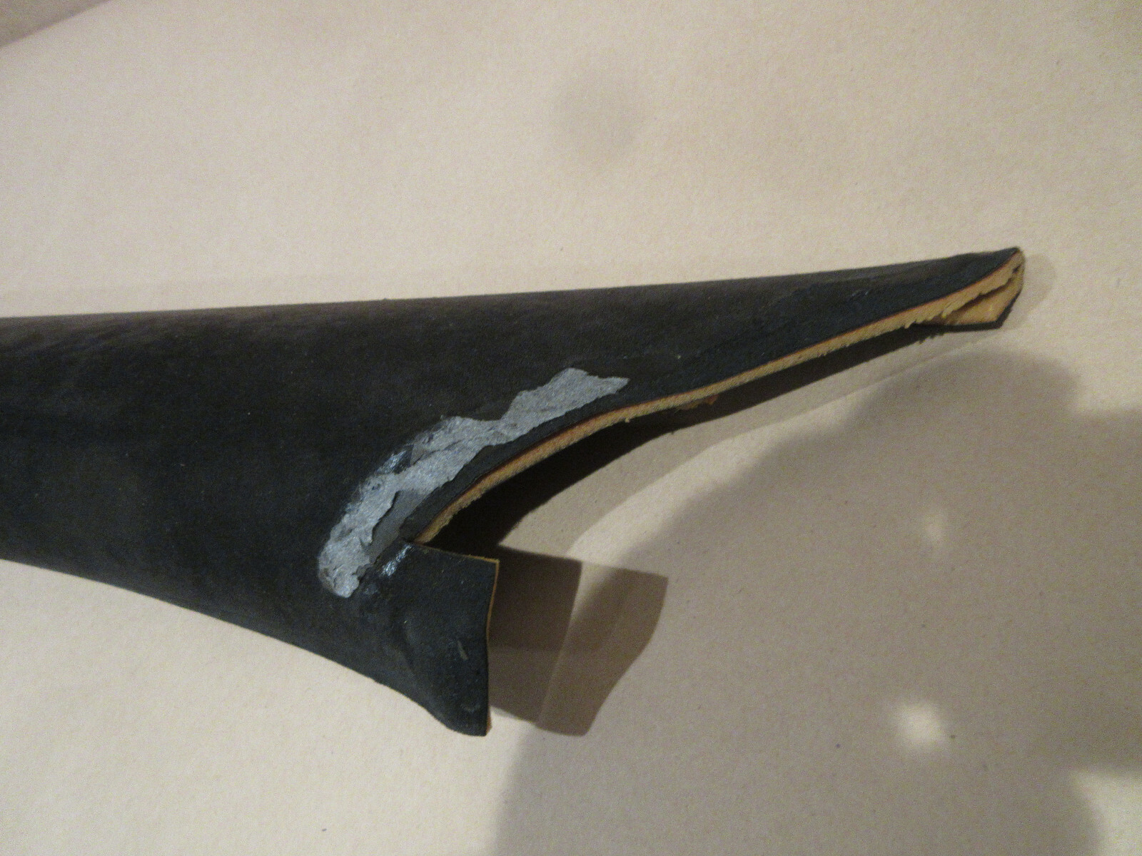 Maserati GranTurismo 09 - LH Front Post Cover - Black Alcantara - P/N 80636100