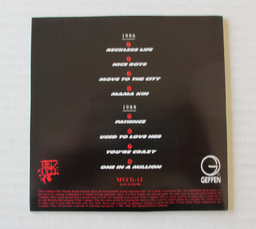 GUNS N ROSES - GN'R LIES CD JAPAN 1991 GEFFEN MVCG-13 80'S HAIR METAL GLAM POISON - Bild 6 von 10